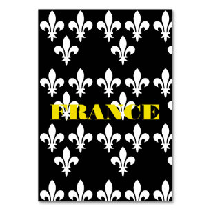 Mittelalterlicher Heraldikdruck Frankreich Monochr Tischnummer