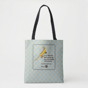 Mittelalterlicher Katzenbesitz Tasche