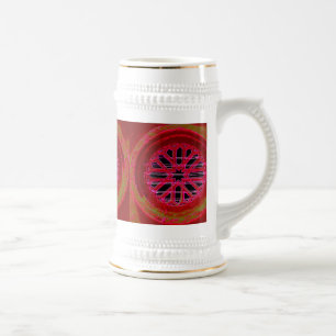 Mittelalterlicher Kirchenstein Bierglas