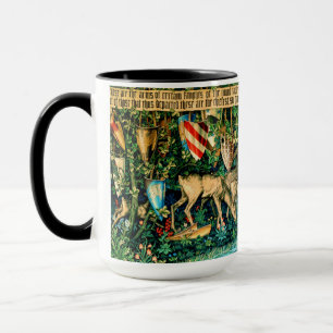 Mittelalterlicher König Arthur William Morris Tasse