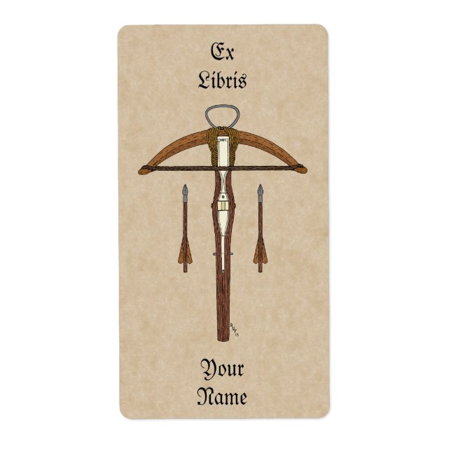 Mittelalterlicher Kreuzbogen mit Bolzen-Buchzeiche (Vorne)