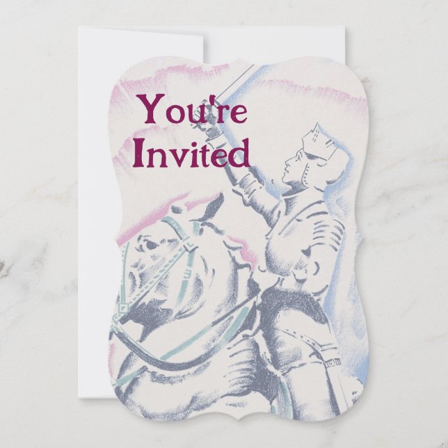 Mittelalterlicher Ritter (Vorderseite)