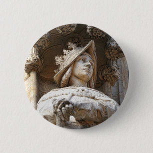 Mittelalterlicher Ritter Button