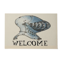 Mittelalterlicher Ritter, fügen Sie Text Doormat