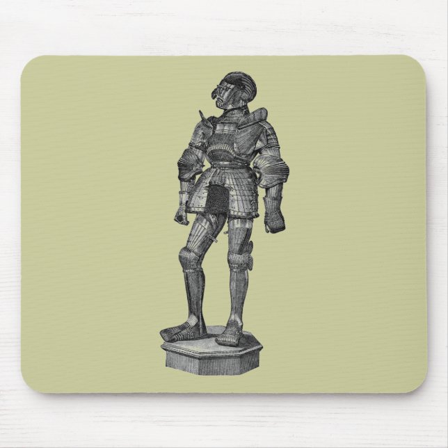 Mittelalterlicher Ritter Mousepad (Vorne)
