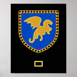 Mittelalterlicher Ritter-Renaissance-Tunika-Diy-Ko Poster