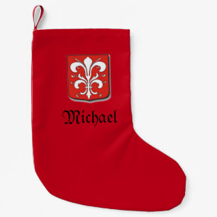 Mittelalterlicher Ritterschild Kleiner Weihnachtsf Weihnachtsstrumpf