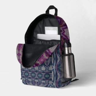 mittelalterlicher Stein Lavendel Farbton 001 Bedruckter Rucksack