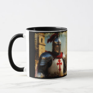 Mittelalterlicher Templar Knight Tasse