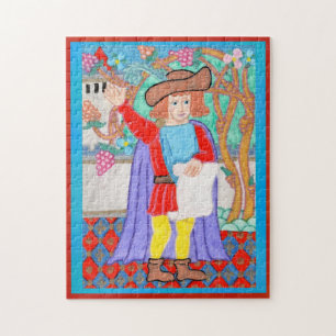 Mittelalterlicher Verkünder-Puzzle