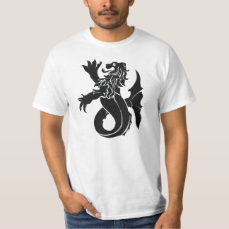 Mittelalterlicher Wappenkunde Seelöwe Wert-T - T-Shirt