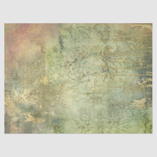 Mittelalterliches Design Patina Seidenpapier