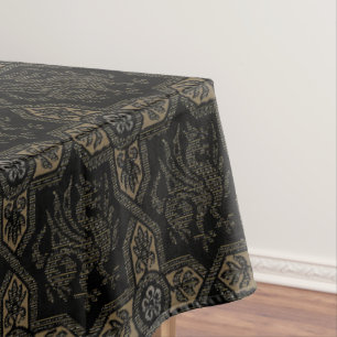 Mittelalterliches Griffin-Drachenmuster Tischdecke