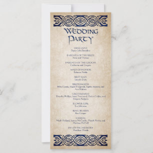 Mittelalterliches Hochzeitsprogramm