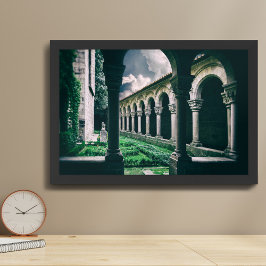 mittelalterliches Kloster Poster