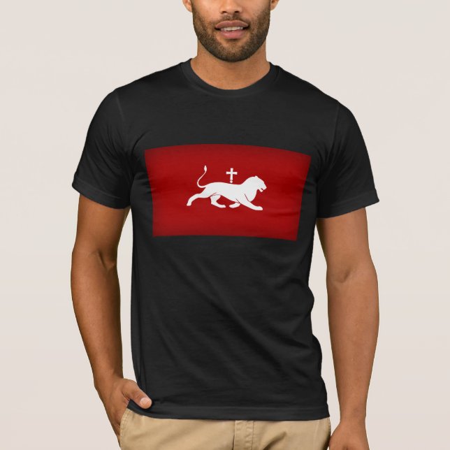 mittelalterliches Königreich Armenien der Flagge T-Shirt (Vorderseite)