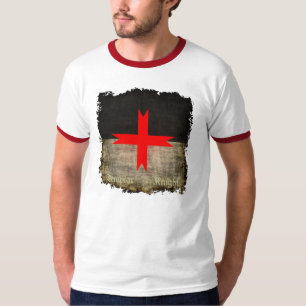 Mittelalterliches Kreuz der Tempelritter T-Shirt