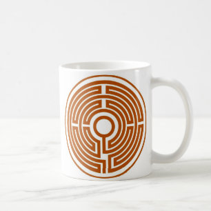Mittelalterliches Labyrinth der Tasse klein
