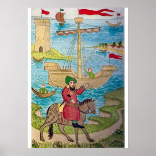 Mittelalterliches Leben in England- - Poster