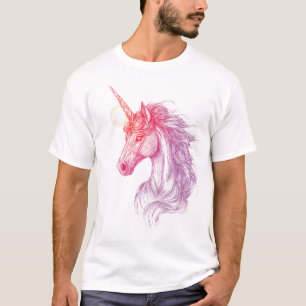 mittelalterliches Magier-Einhorn (1) T-Shirt