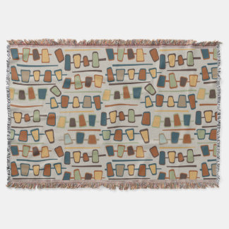 Mittelalterliches, modernes Groovy Throw Blanket Decke