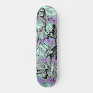 Mittelalterliches Ritterskateboard Skateboard