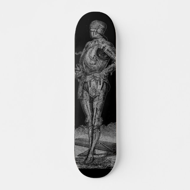 Mittelalterliches Ritterskateboard Skateboard (Vorne)