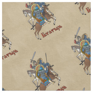 Mittelalterliches Russisches Bogatyr Stoff