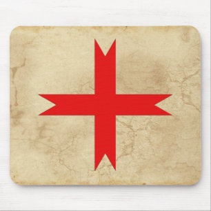 Mittelalterliches Siegel der Tempelritter Mousepad