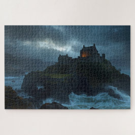 Mittelalterliches Walisisches Burg-Puzzle