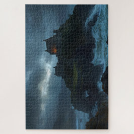 Mittelalterliches Walisisches Burg-Puzzle