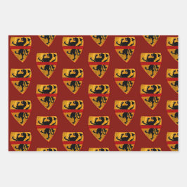 mittelalterliches Wrackpapier Geschenkpapier Set