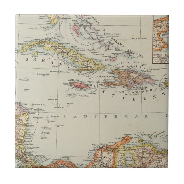 Mittelamerika 2 fliese (Vorderseite)