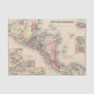Mittelamerika 5 seidenpapier