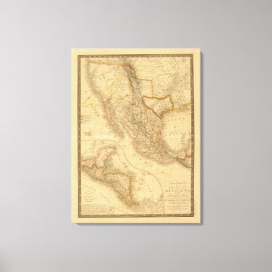 Mittelamerika 6 leinwanddruck