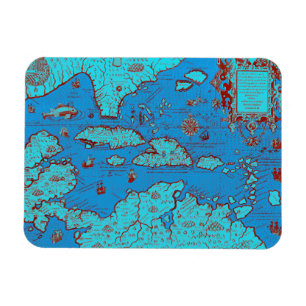 Mittelamerika ("Amerika Occidentalis ") Magnet
