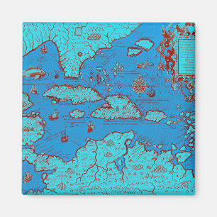 Mittelamerika ("Amerika Occidentalis ") Magnet