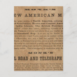 Mittelamerika, Kuba und Florida Postkarte