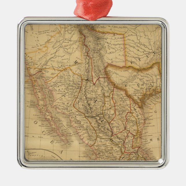 Mittelamerika Silbernes Ornament (Vorne)