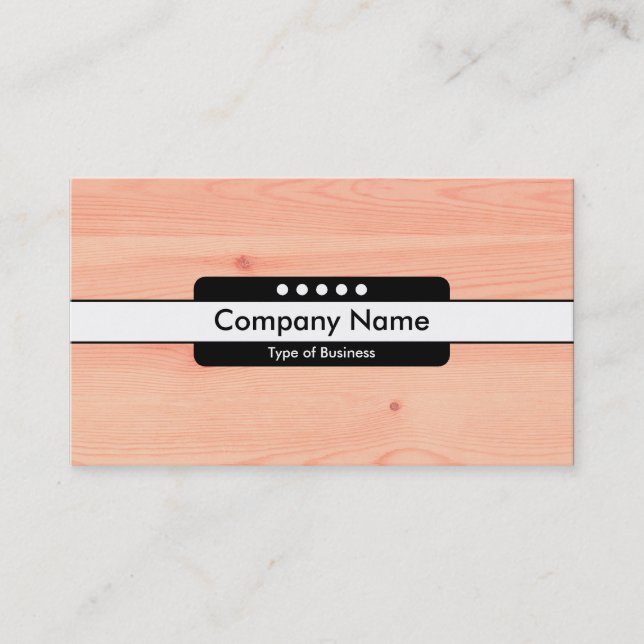 Mittelband 5 - Holz 05 Visitenkarte (Vorderseite)