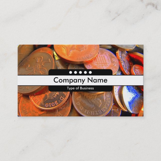 Mittelband 5 Spots Visitenkarte (Vorderseite)