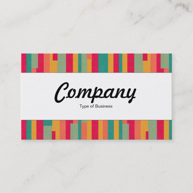 Mittelband - Abstrakt 240113 Visitenkarte (Vorderseite)