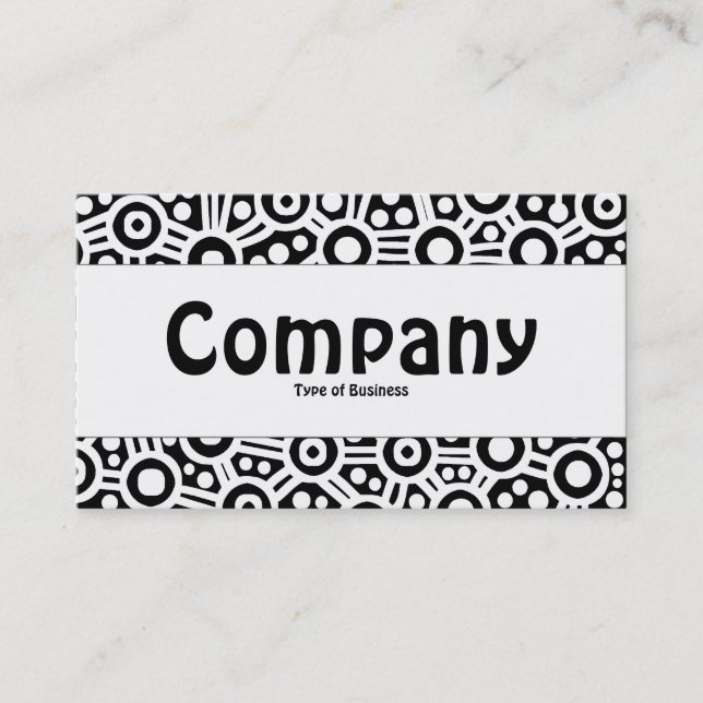 Mittelband - Alien Visitenkarte (Vorderseite)