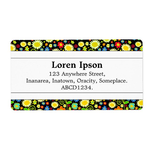 Mittelband II - Frühlingsblumen (Vorne)