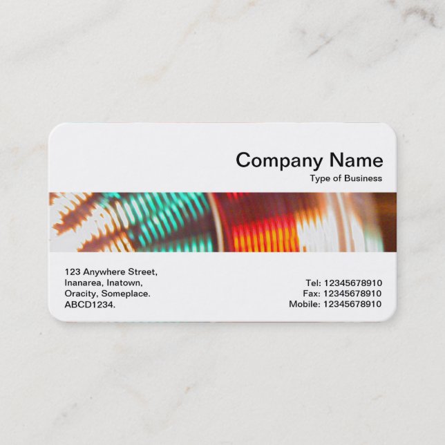 Mittelband - Karussell 02 Visitenkarte (Vorderseite)