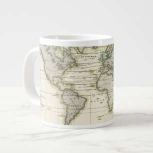 Mittelbarometer Jumbo-Tasse