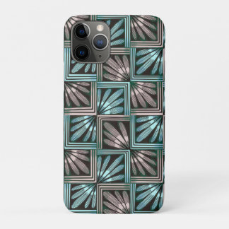 Mittelepochen-Moderne Geometrische Blütenblätter Case-Mate iPhone Hülle