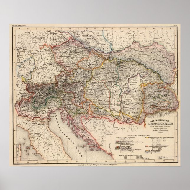 Mitteleuropa Poster (Vorne)