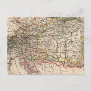 Mitteleuropa Postkarte