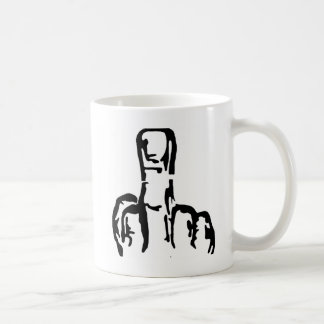 Mittelfinger Kaffeetasse